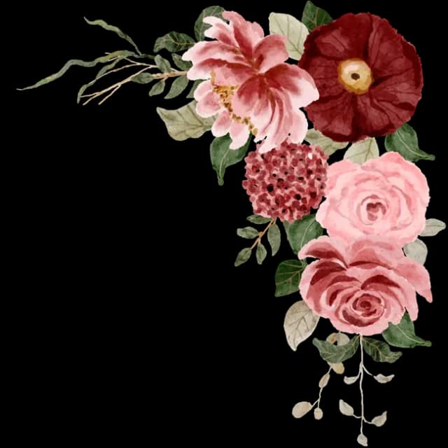Red Flowers Right